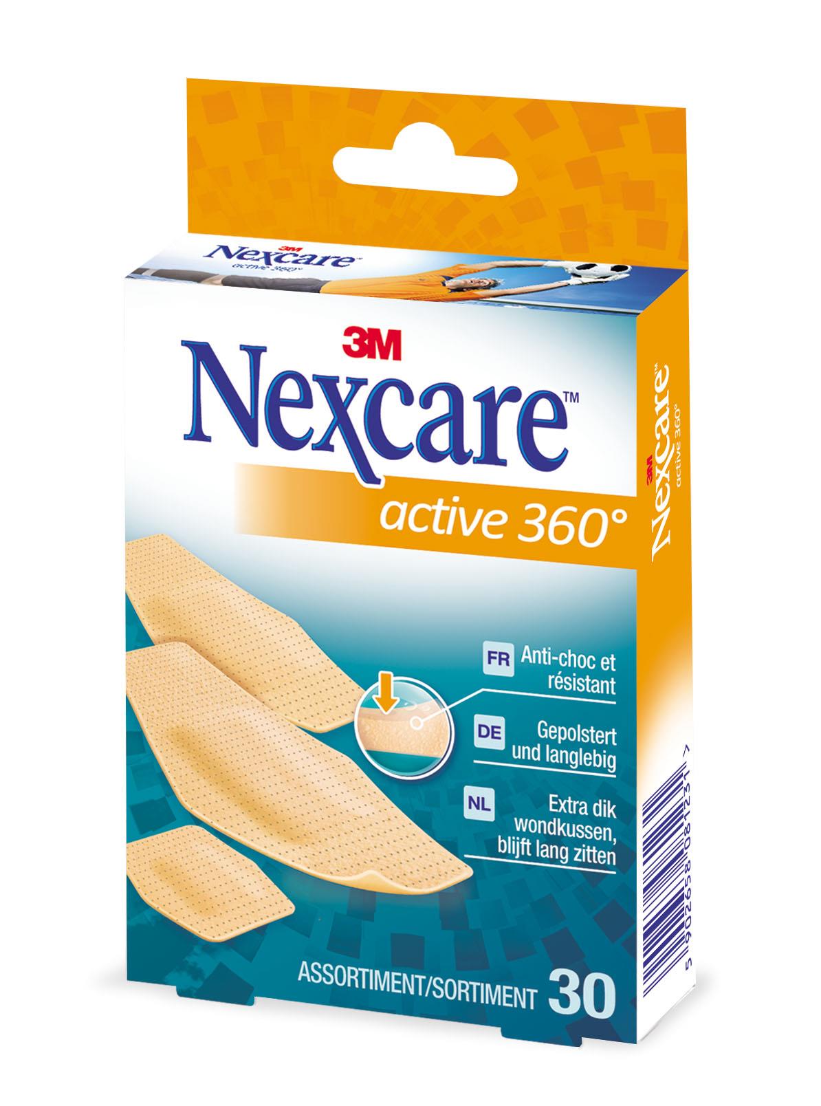 3M Nexcare Pflaster Active 360°assortiert