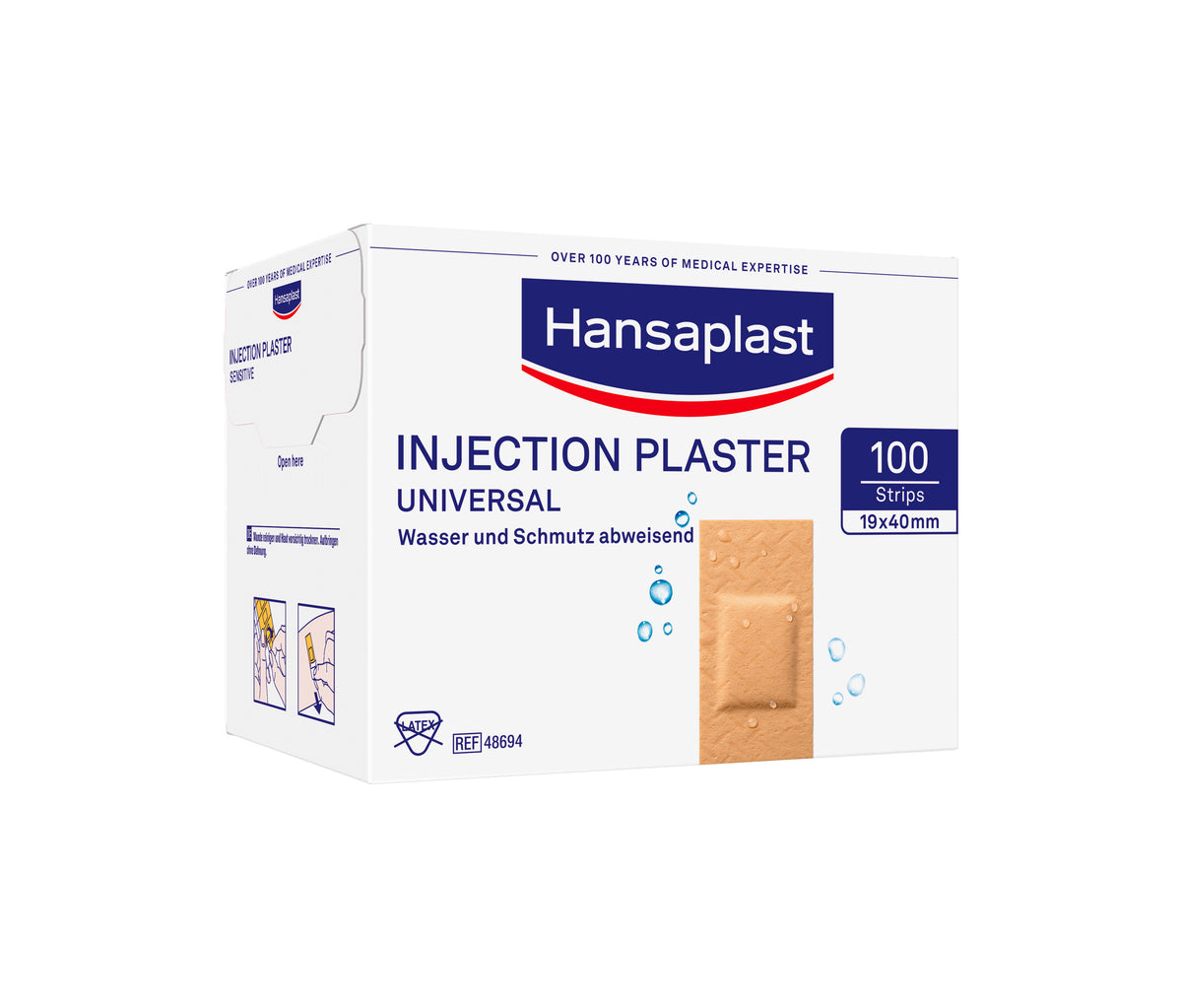 HANSAPLAST Universal Großpackung Injektionspflaster