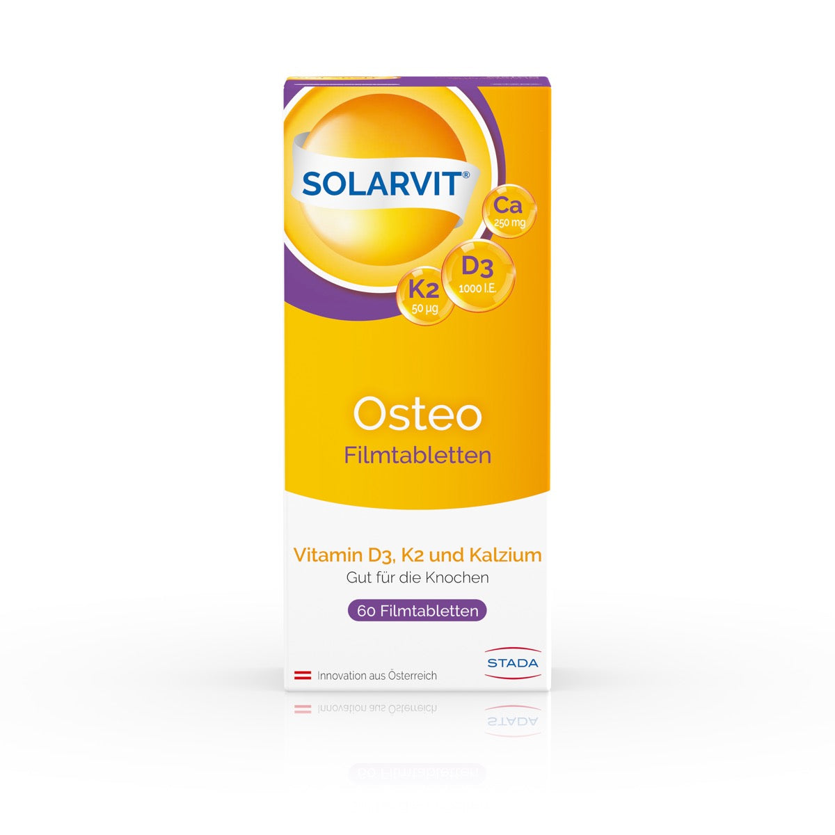 Solarvit OSTEO D3 K2 Ca Filmtabletten