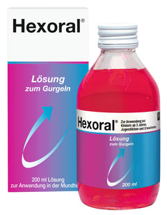 Hexoral Lösung zum Gurgeln