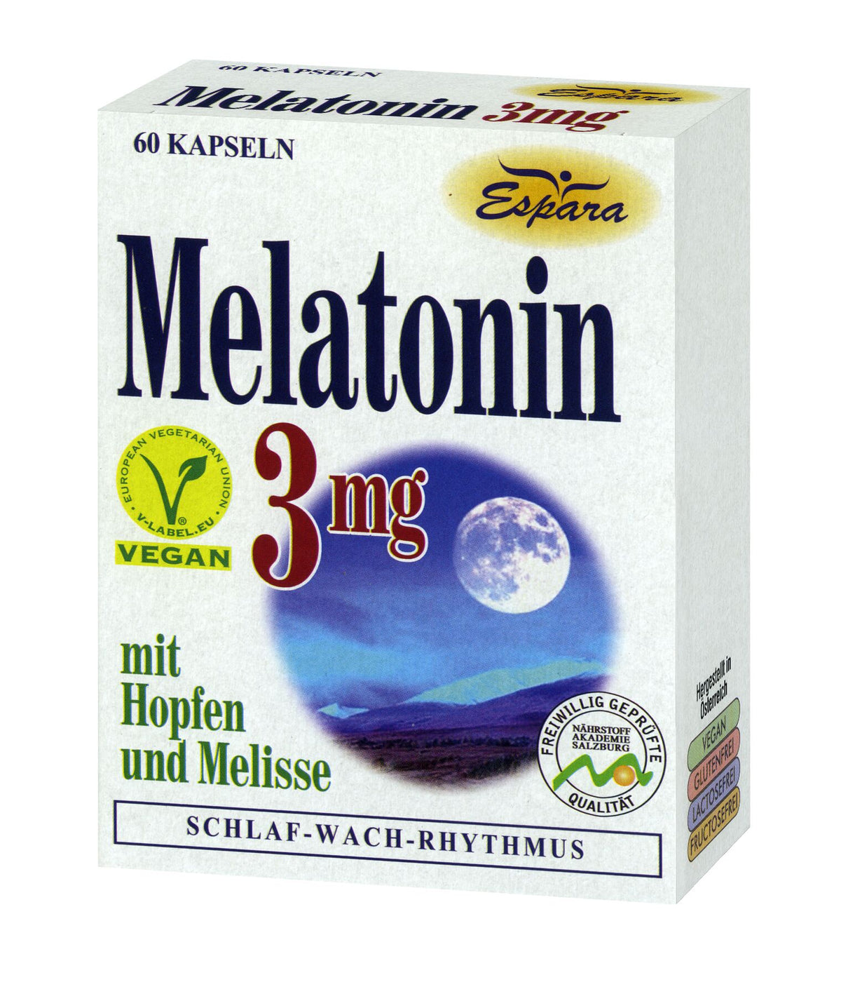 ESPARA Melatonin 3mg Kapseln