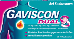 Gaviscon Dual Kautabletten 48 Stk