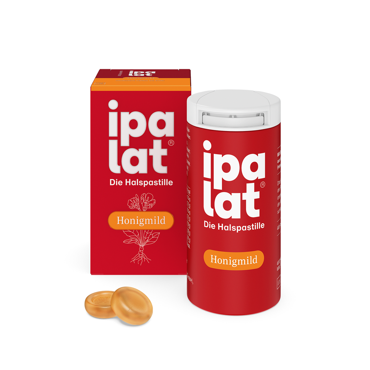 ipalat® Honigmild Halspastillen