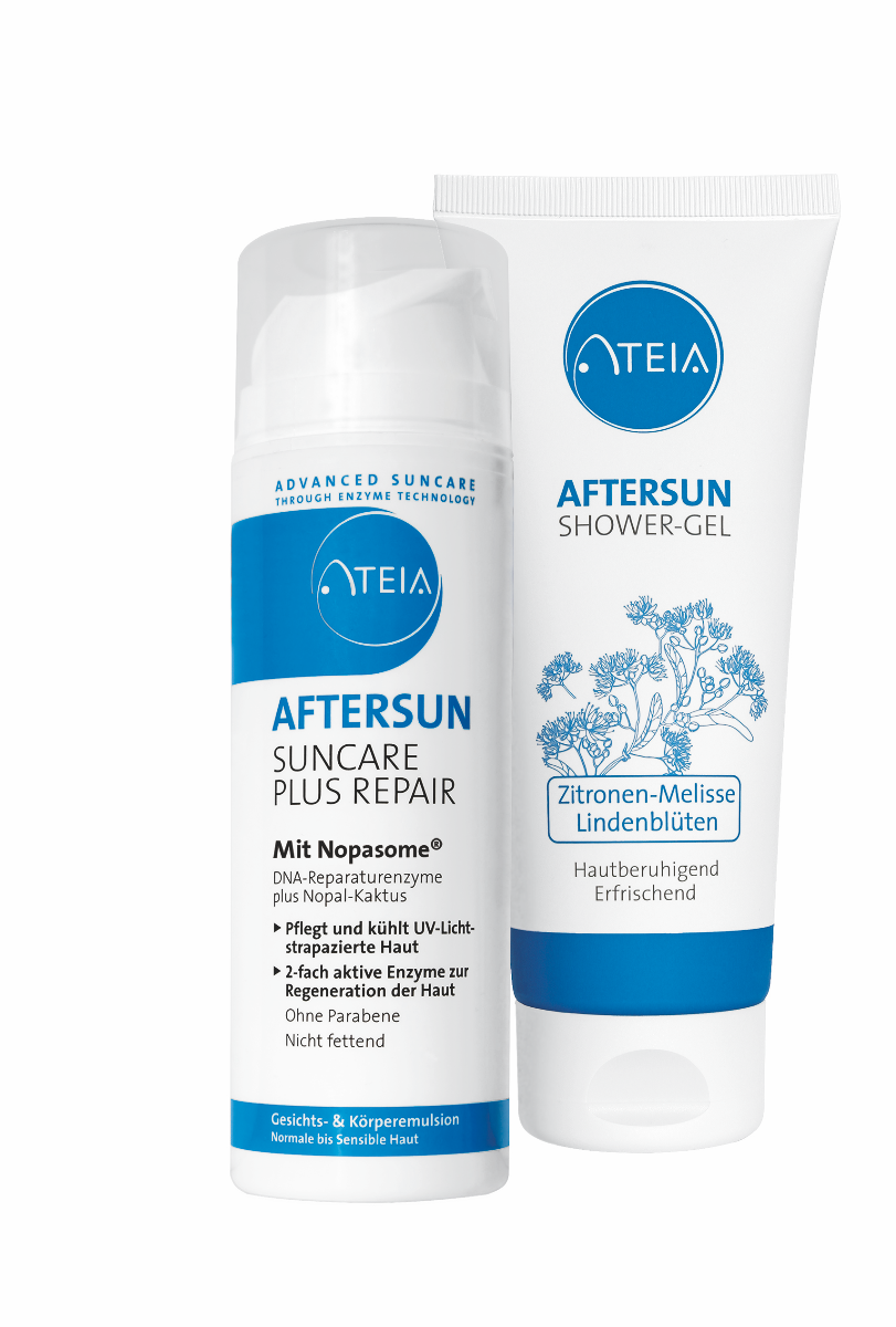 Ateia Aftersun Suncare Plus Repair + After Sun Shower Gel