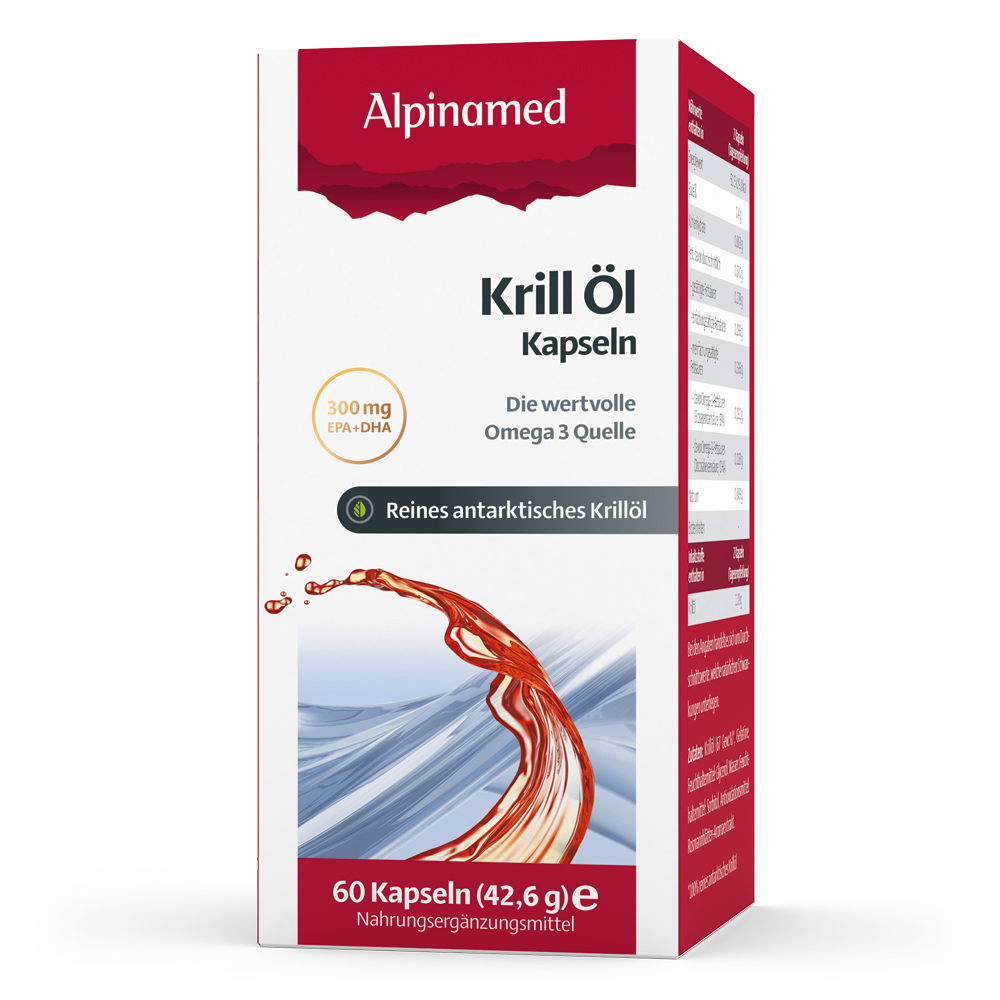 Alpinamed® Krill Öl Kapseln 60 Stk.