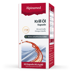 Alpinamed® Krill Öl Kapseln 60 Stk.