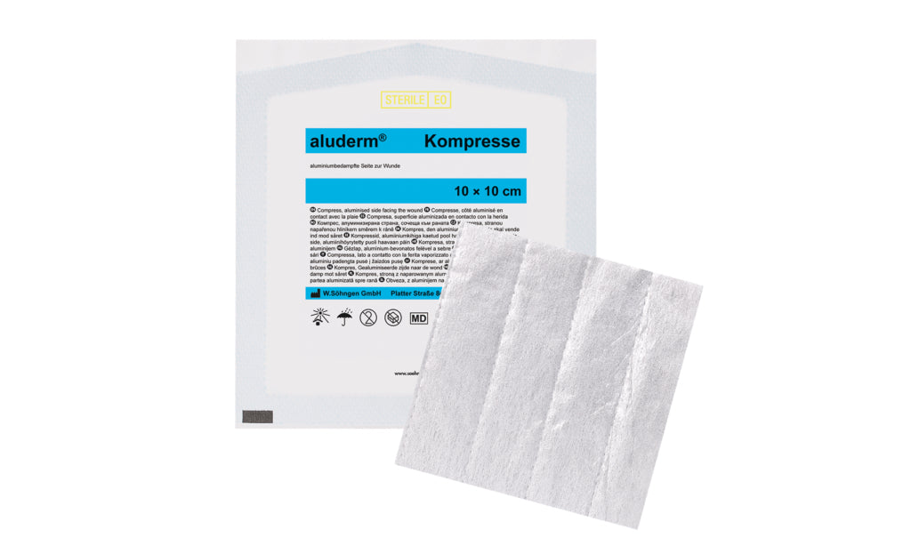 Aluderm Kompresse 10cmx10cm