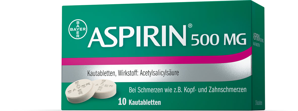 Aspirin Kautabletten 500mg