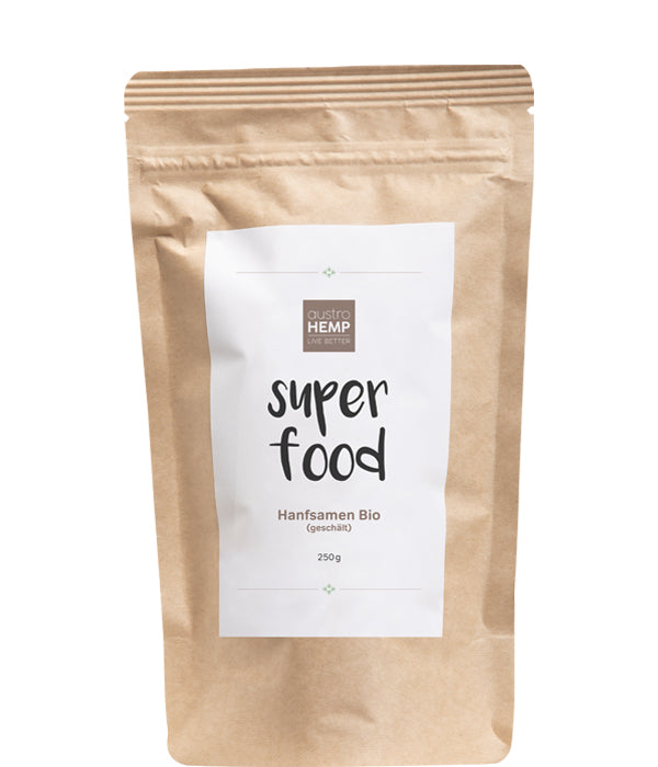 Hanfsamen Bio geschält „super food“