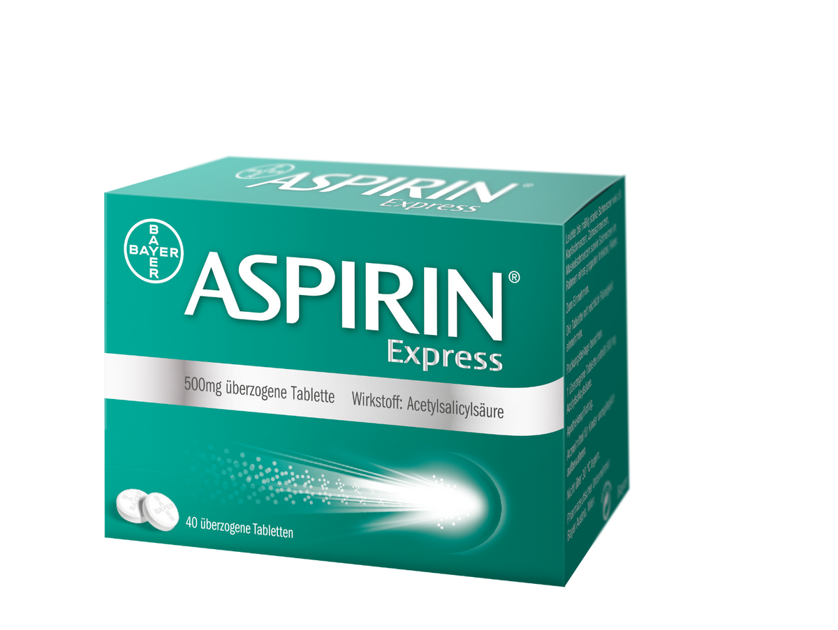 Aspirin® Express 500 mg  überzogene Tablette