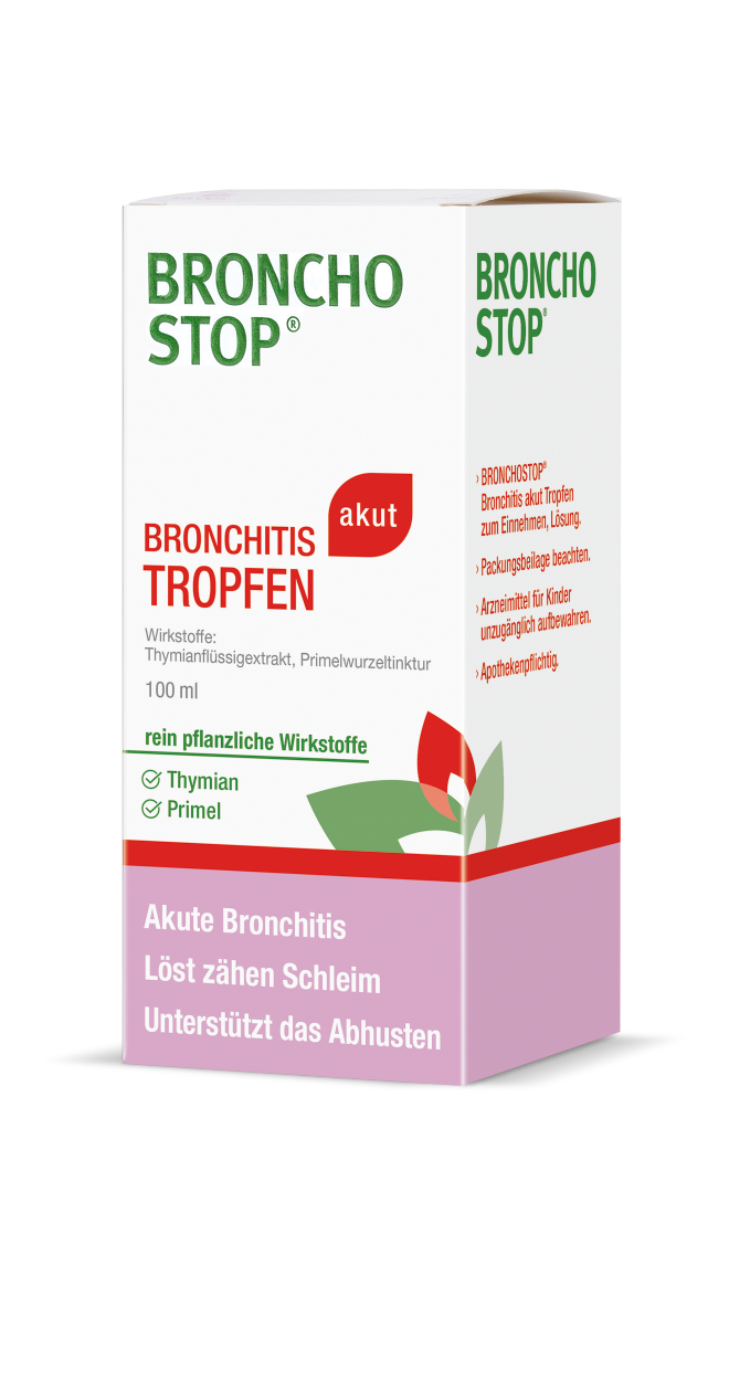 Bronchostop Bronchitis akut Tropfen
