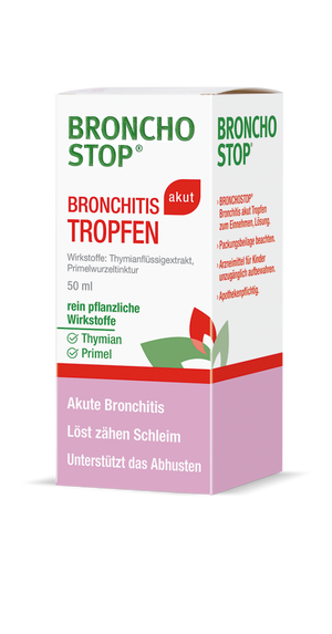 Bronchostop Bronchitis akut Tropfen