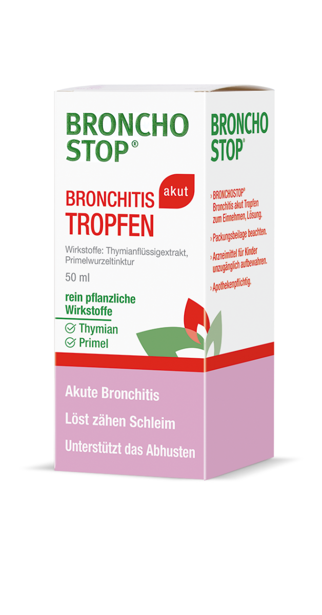 Bronchostop Bronchitis akut Tropfen
