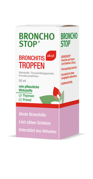 Bronchostop Bronchitis akut Tropfen