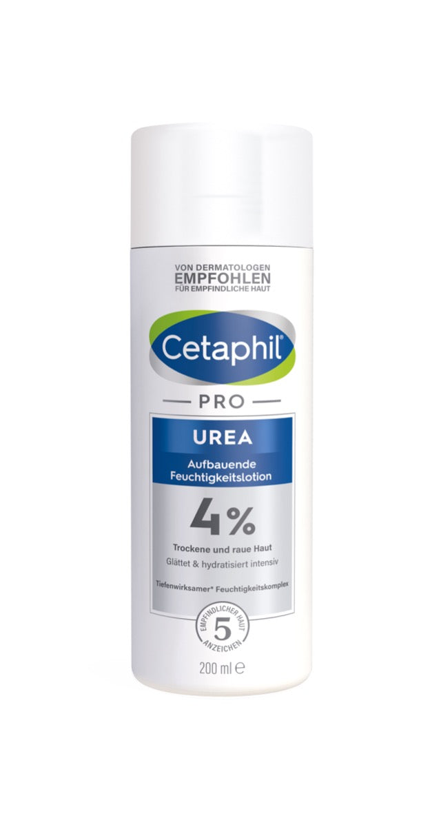 CETAPHIL PRO UREA 4% AUFBAUENDE FEUCHTIGKEITSLOTION