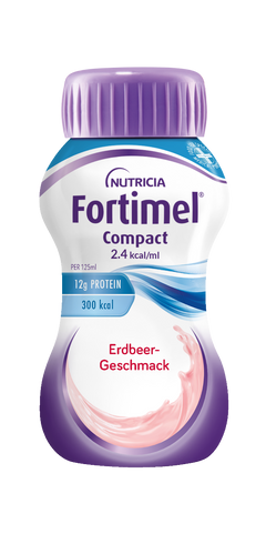 Fortimel Compact Erdbeergeschmack 4Stk