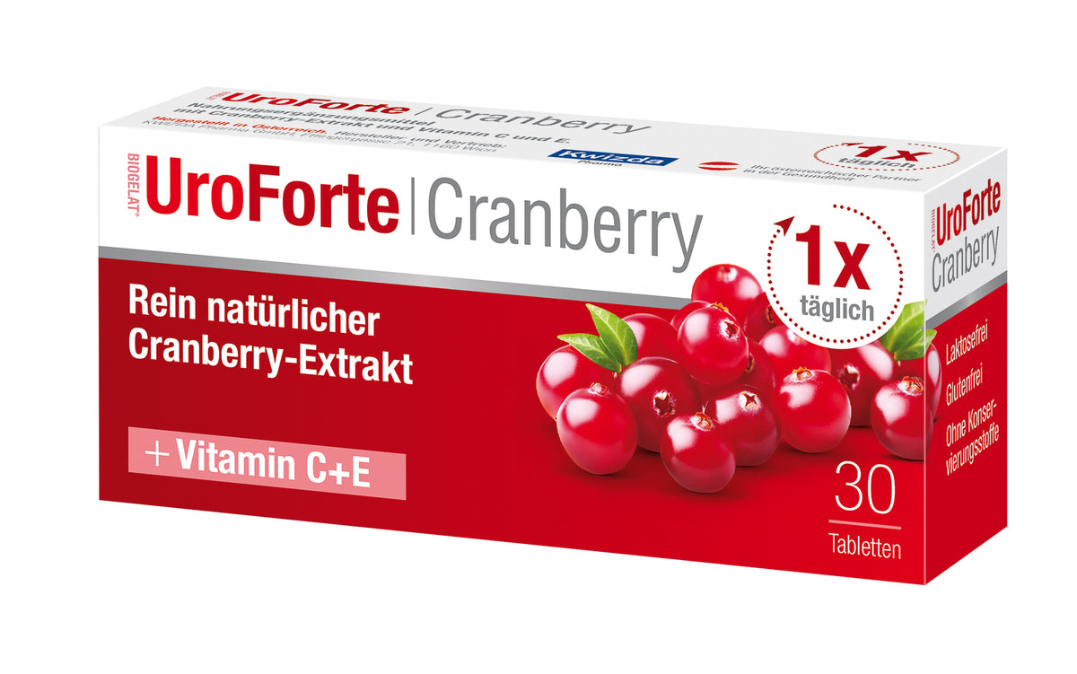BIOGELAT CRANBERRY UroForte-Filmtabletten