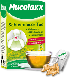 Mucolaxx® Schleimlöser Tee – für Erwachsene