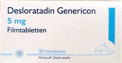 Desloratadin Genericon 5mg 30 St