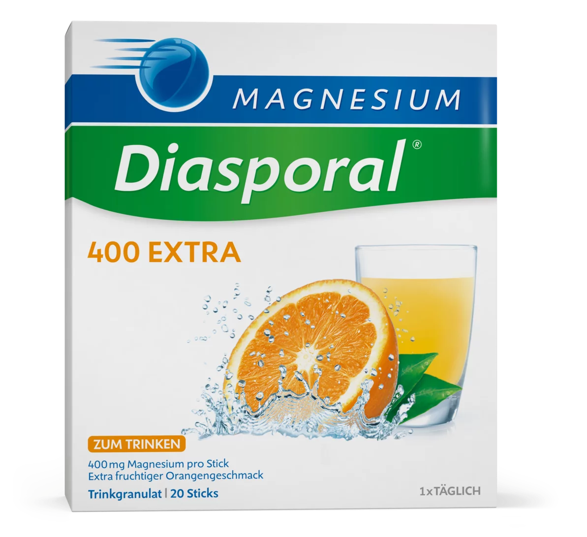 Magnesium Diasporal 400 extra Trinkgranulat 50 Stk