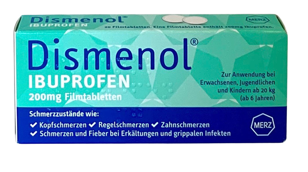 Dismenol Ibuprofen 200 mg Filmtabletten 20ST