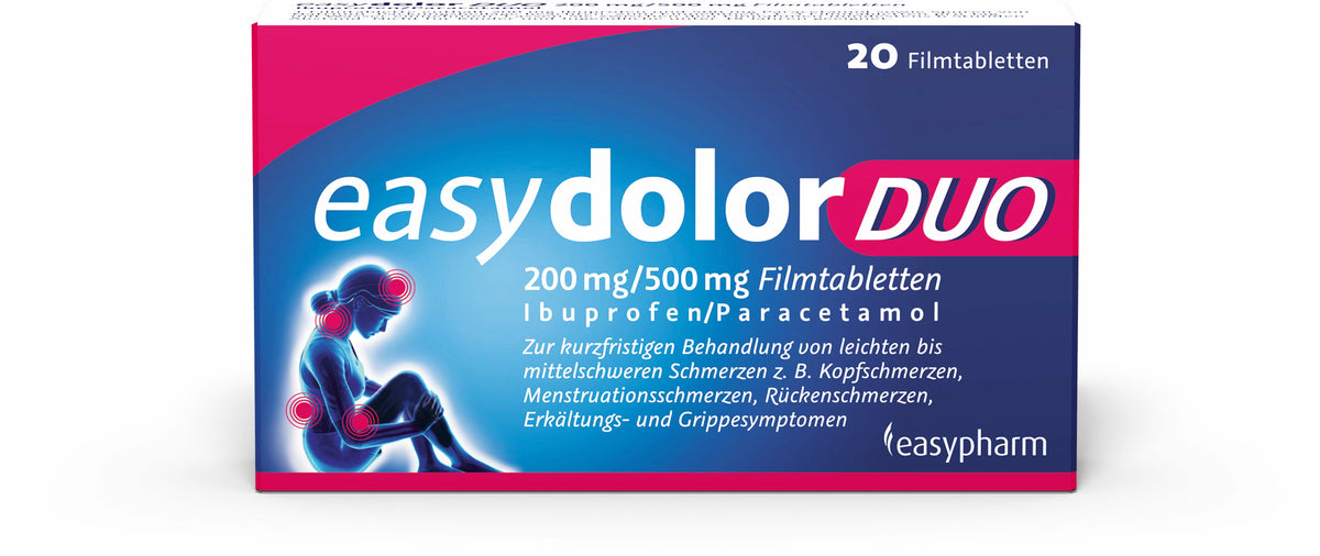 Easydolor Duo 200mg/500mg Filmtabletten