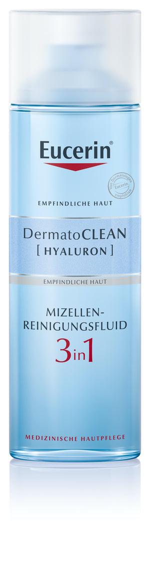 Eucerin DermatoCLEAN 3 in 1 Reinigungsfluid mit Mizellen-Technologie
