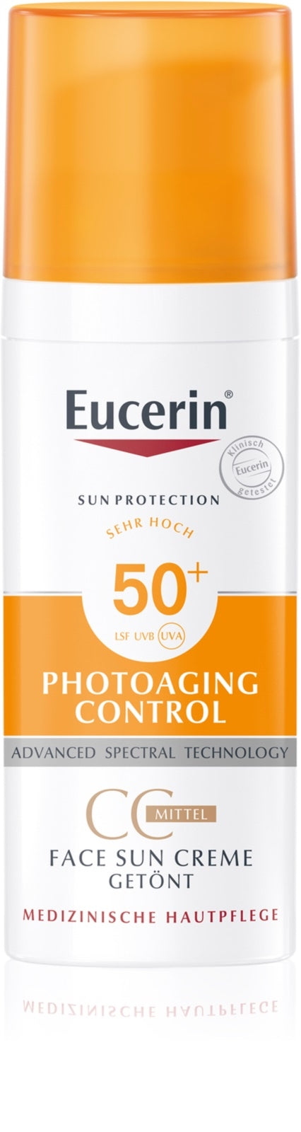 Eucerin Sun Fluid Photoaging Control getönt LSF 50+ mittel