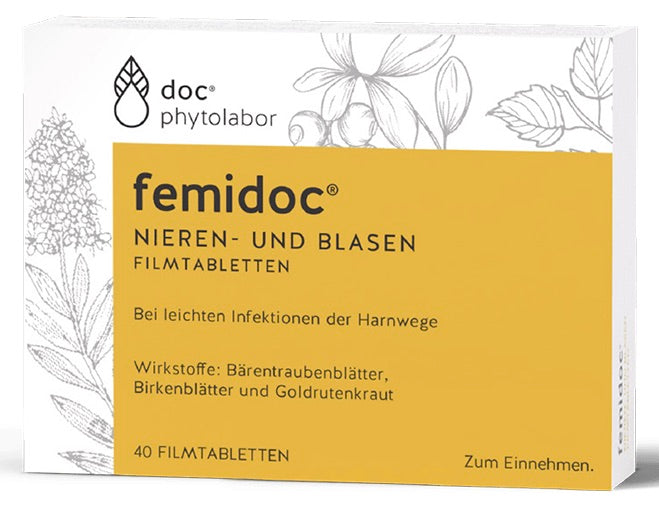 Femidoc Nieren- und Blasen Fimtabletten 40 Stk