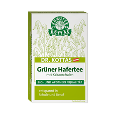 DR. KOTTAS Grüner Hafertee mit Kakaoschalen