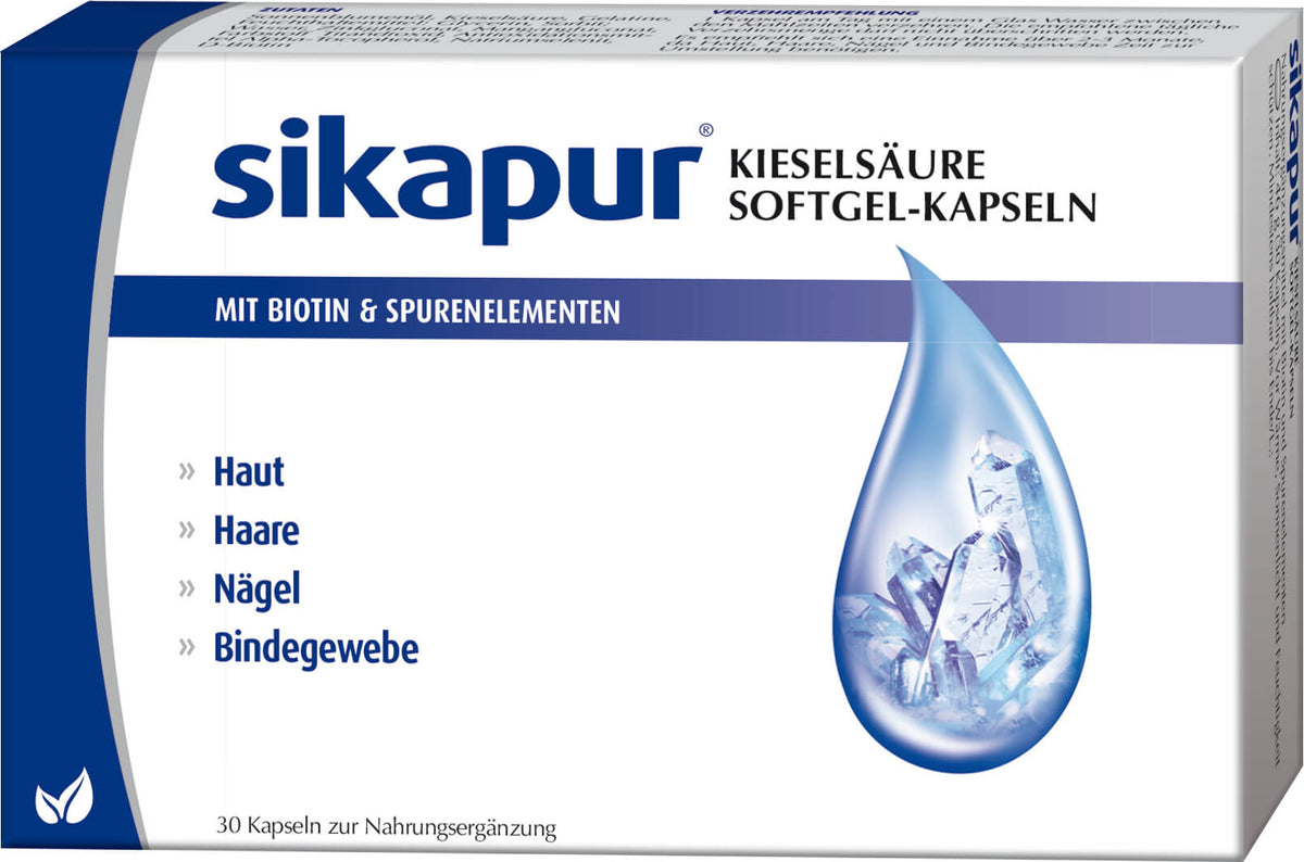 sikapur® Kieselsäure Softgel-Kapseln