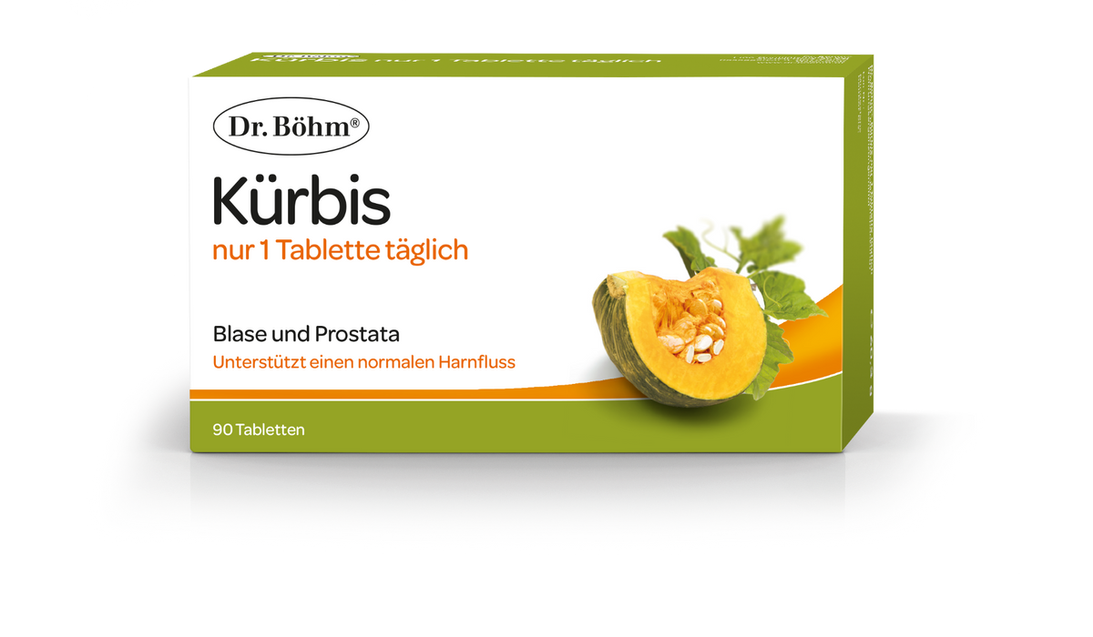 Dr. Böhm® Kürbis nur 1 Tablette täglich
