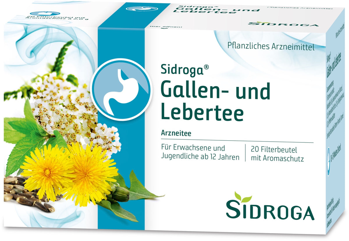 Sidroga Gallen- und Lebertee