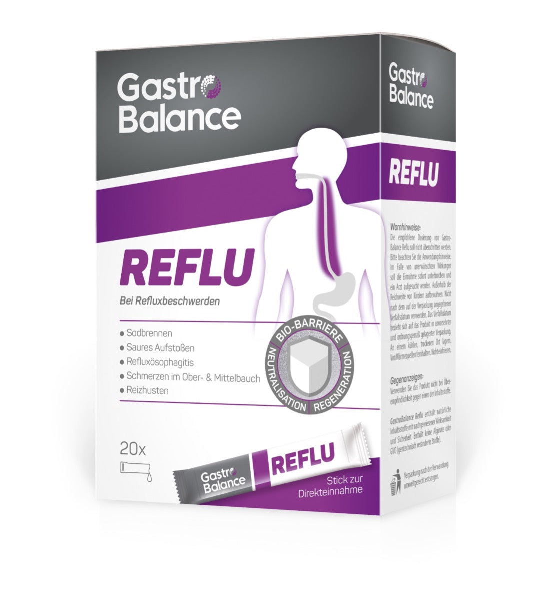 GastroBalance Reflu Direkt Sticks