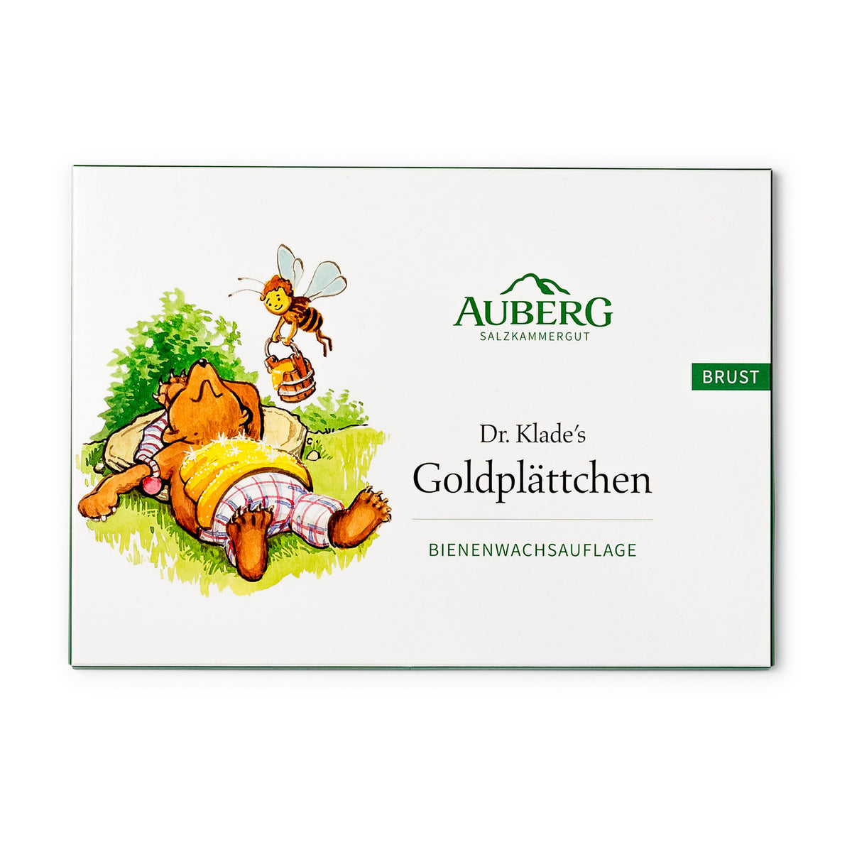 AUBERG Goldplättchen BIENENWACHSAUFLAGE