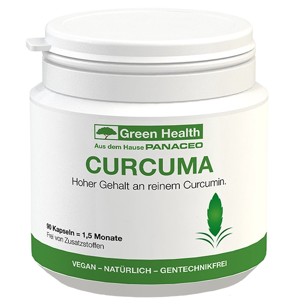 GREEN HEALTH Pure Curcuma Kapseln