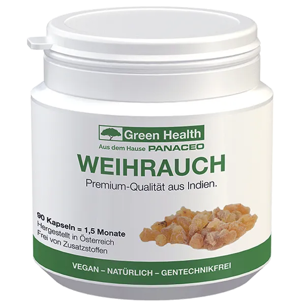 GREEN HEALTH Pure Weihrauch Kapseln