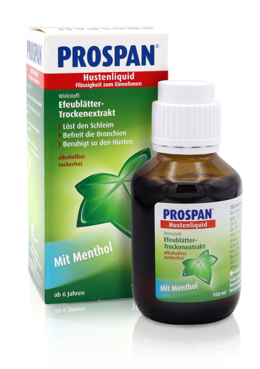 Prospan Hustenliquid mit Menthol