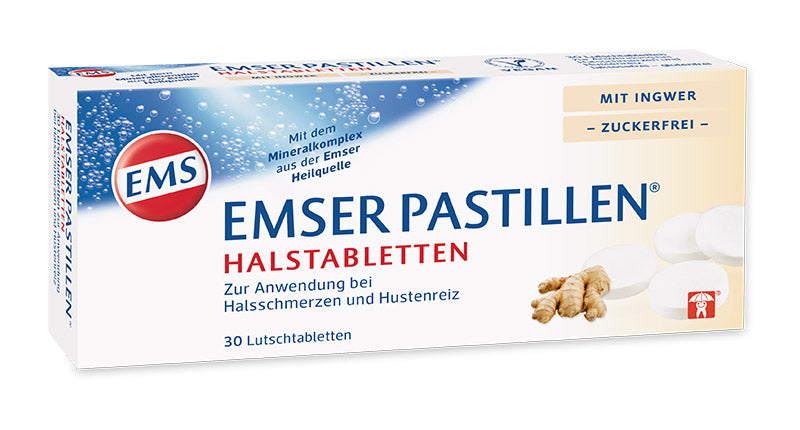 EMSER PASTILLEN® HALSTABLETTEN Ingwer