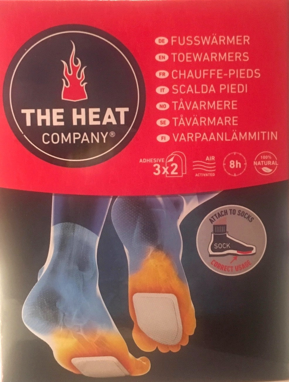 The Heat Company Fußwärmer
