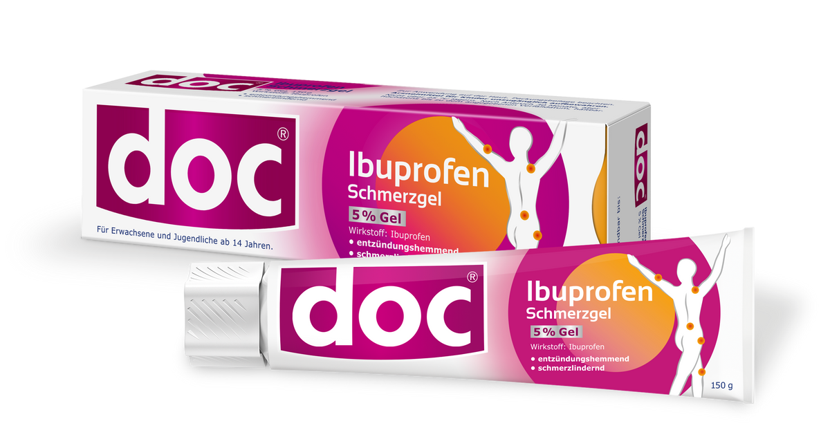 Doc Ibuprofen 5% Schmerzgel
