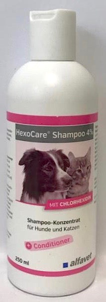 Hexocare  4% Shampoo für Hunde & Katzen