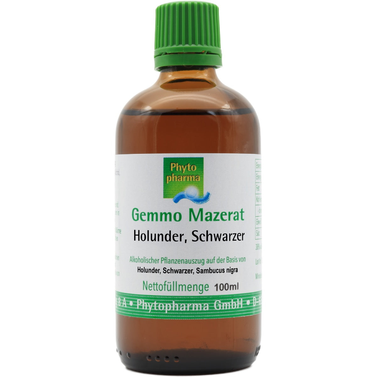 Phytopharma Holunder schwarz Gemmo 100ml