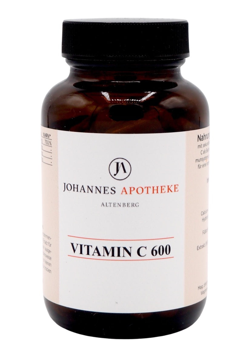 Johannes Apotheke Vitamin C 600 Kapseln