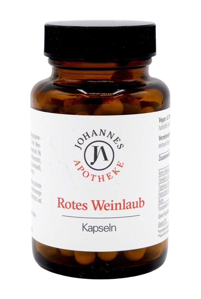 Johannes Apotheke Rotes Weinlaub Kapseln