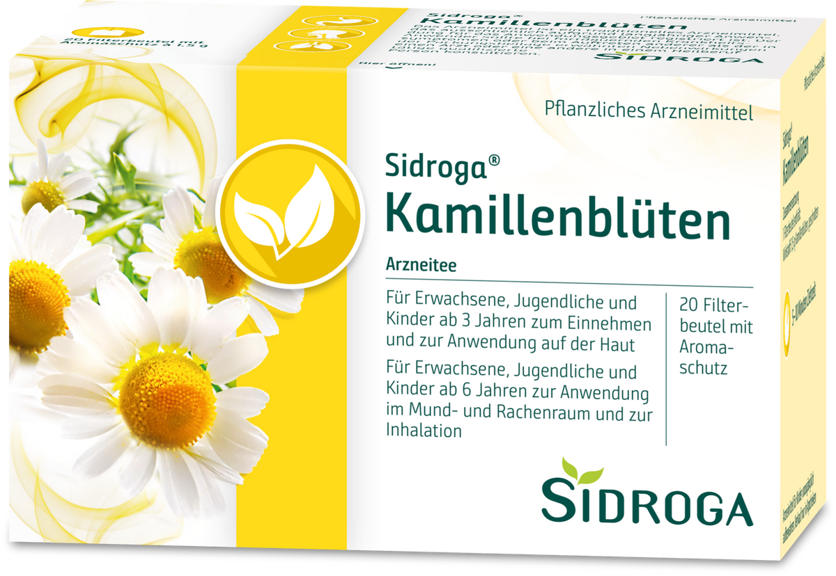 Sidroga KamillenblütenTee 20 Stk