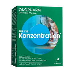 ÖKOPHARM® Kapseln für die Konzentration