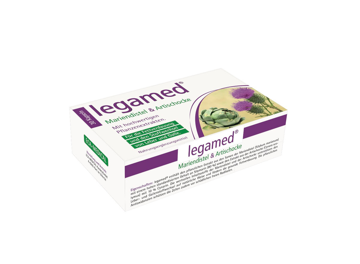 LEGAMED MARIENDISTEL- & ARTISCHOCKE-KAPSELN