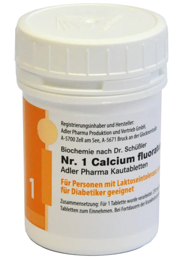 Schüssler Kautabletten Nr. 1 Calcium fluoratum D12