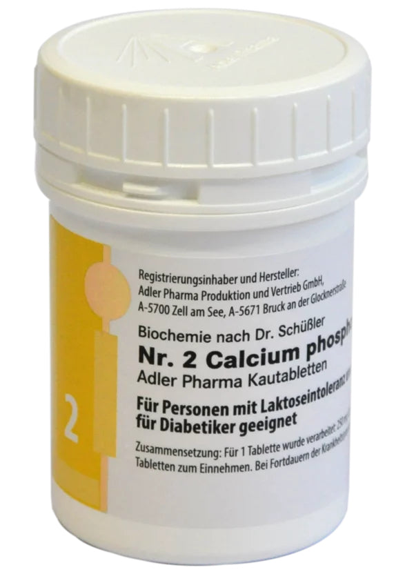 Schüssler Kautabletten Nr. 2 Calcium phosporicum D6